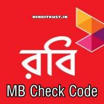 Robi MB Check Code